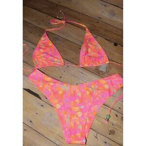 NWOT! Womens Kulani Kinis String Bikini TOP